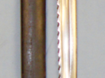 Very Rare* British Volunteer Sawback Bayonet & Part Scabbard. 20327. Bayonet