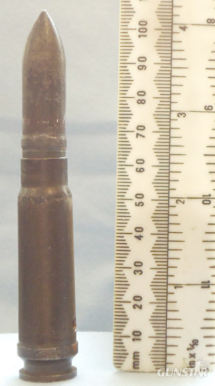 INERT DEACTIVATED. WW2 1944 Dated German 13 mm MG131/13 (20x82) (APT) Armour Piercing Trace Cannon Round. O 1150 INERT DEACTIVATED. WW2 1944 Dated German 13 mm MG131/13 (20x82) (APT) Armour Piercing Trace Cannon Round. O 1150  Other Ammunition in 