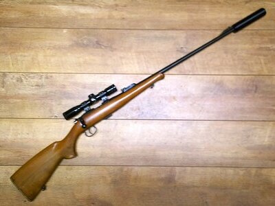 BRNO Mod 2 E H Bolt Action .22 Long Rifle (.22 LR) Rifle