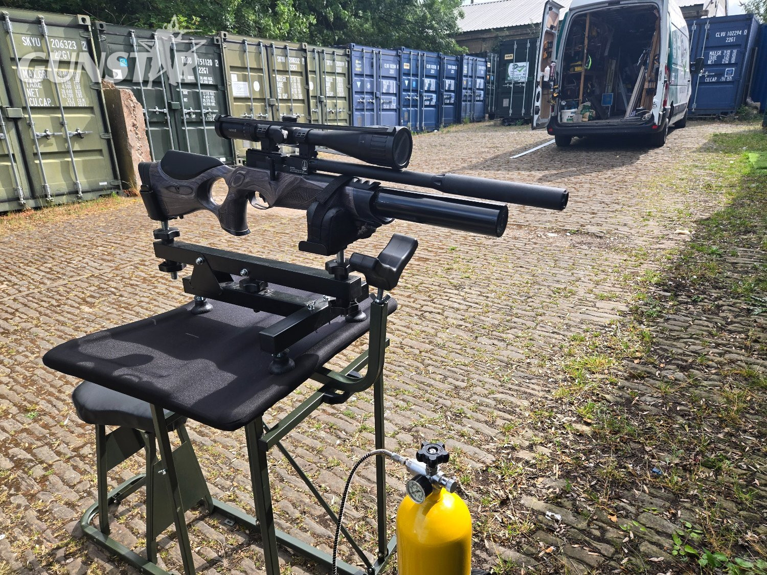 BSA R12 CLX ultra pro, black pepper stock .177 in 