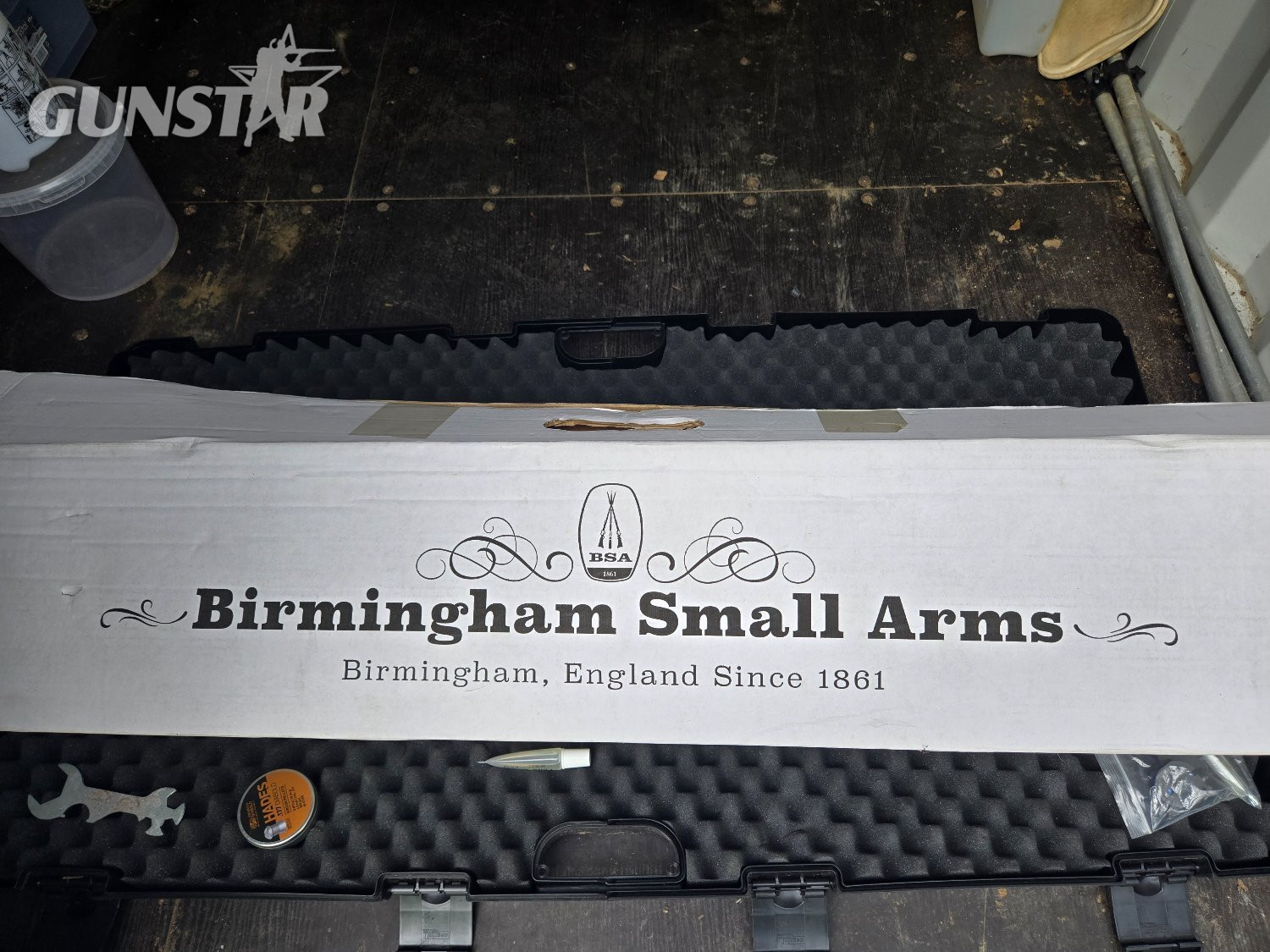 BSA R12 CLX ultra pro, black pepper stock .177 