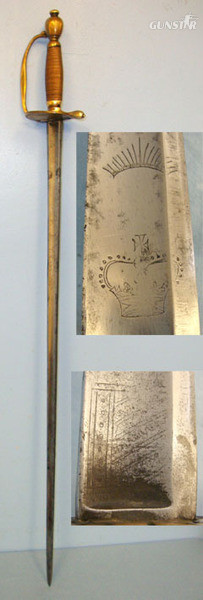 NAPOLEONIC PENINSULAR WARS ERA, British 1786 / 96 Pattern Infantry Officer’s Swo Sword