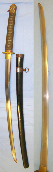  GENDAITO HAND FORGED BLADE WW2 Era Japanese Army Officer’s Shin Gunto Sword, Scabbard & Expert Assessment Sword