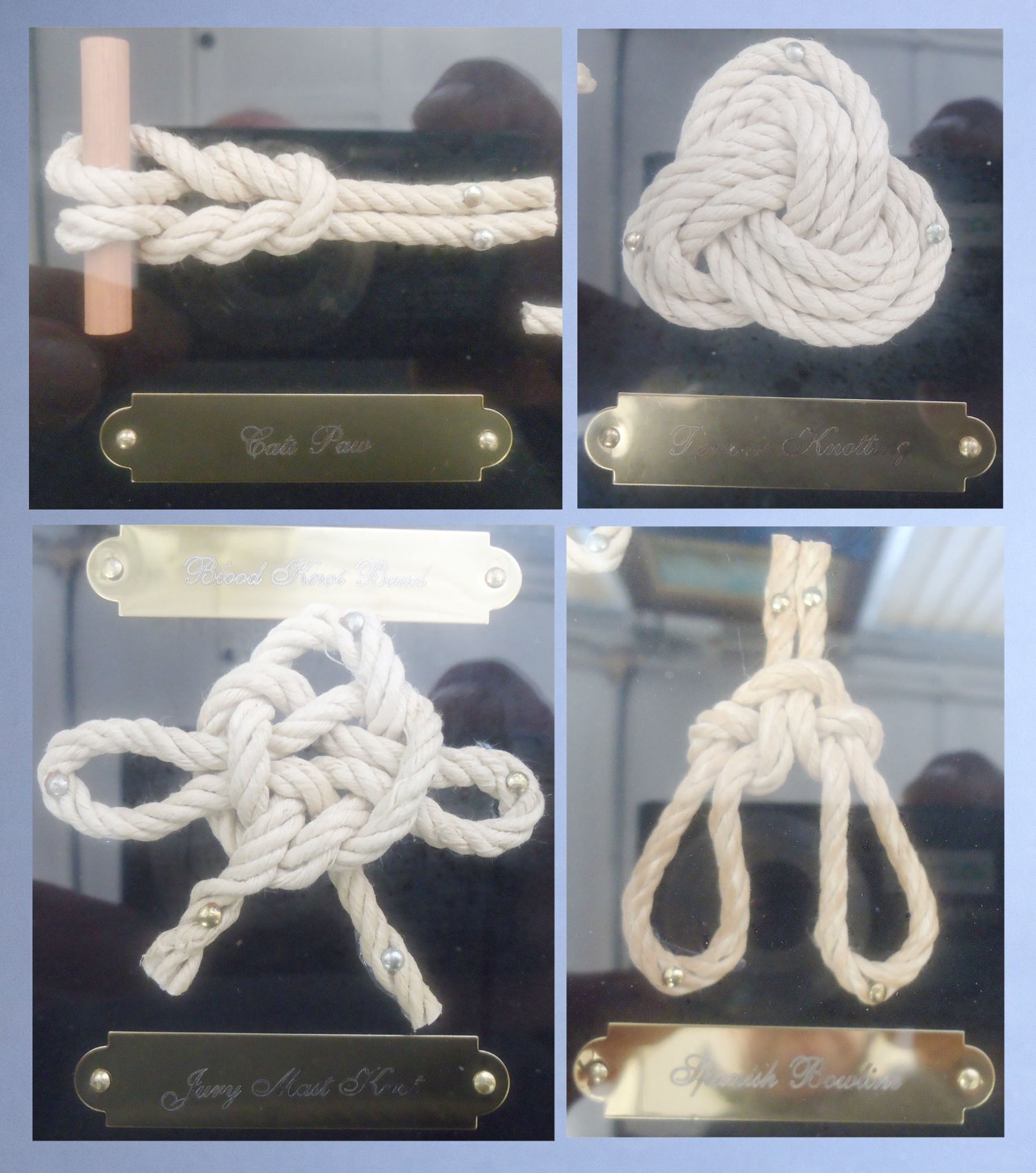 Excellent Framed Naval ‘Knottology’ Hanging Display Case. MISC 828. Excellent Framed Naval ‘Knottology’ Hanging Display Case. MISC 828.  Other Accessory