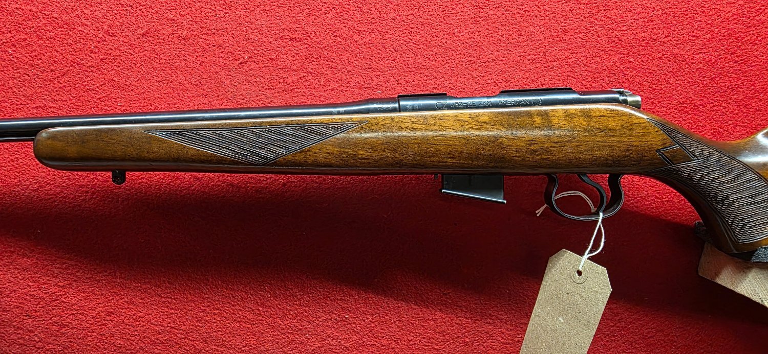 CZ 452-2E American Bolt Action .17 Hornady Magnum Rimfire (.17 HMR) Rifle - {CATEGORY}