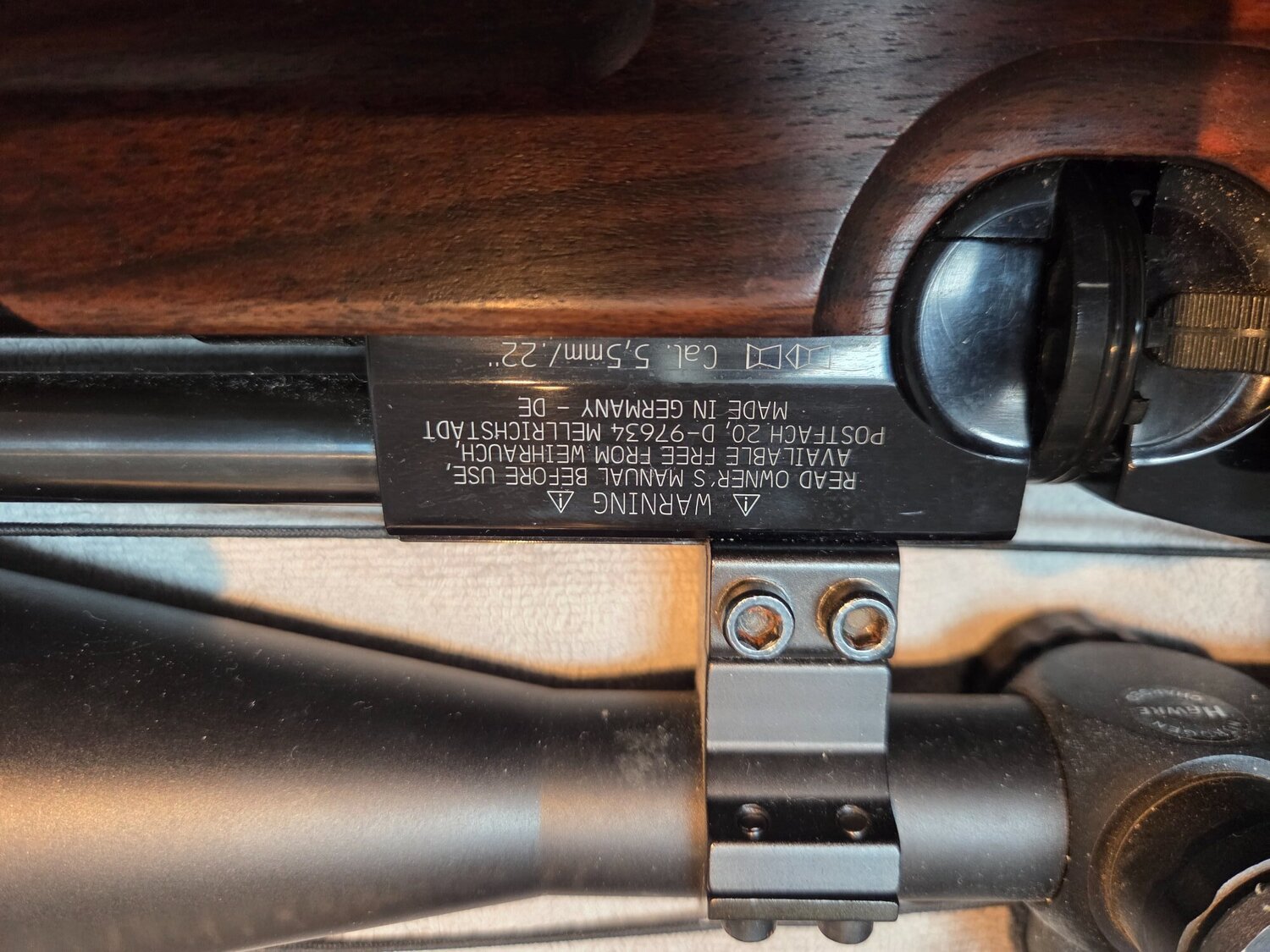  Weihrauch HW100 .22