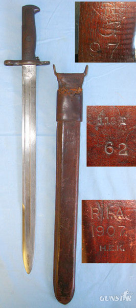 Army Rock Island Arsenal (RIA Bayonet