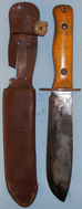 Scarce* Post-War Prototype 2nd Type ‘Wilkinson’ Survival Knife with Leather Sheath. ED 2645. Other Blade