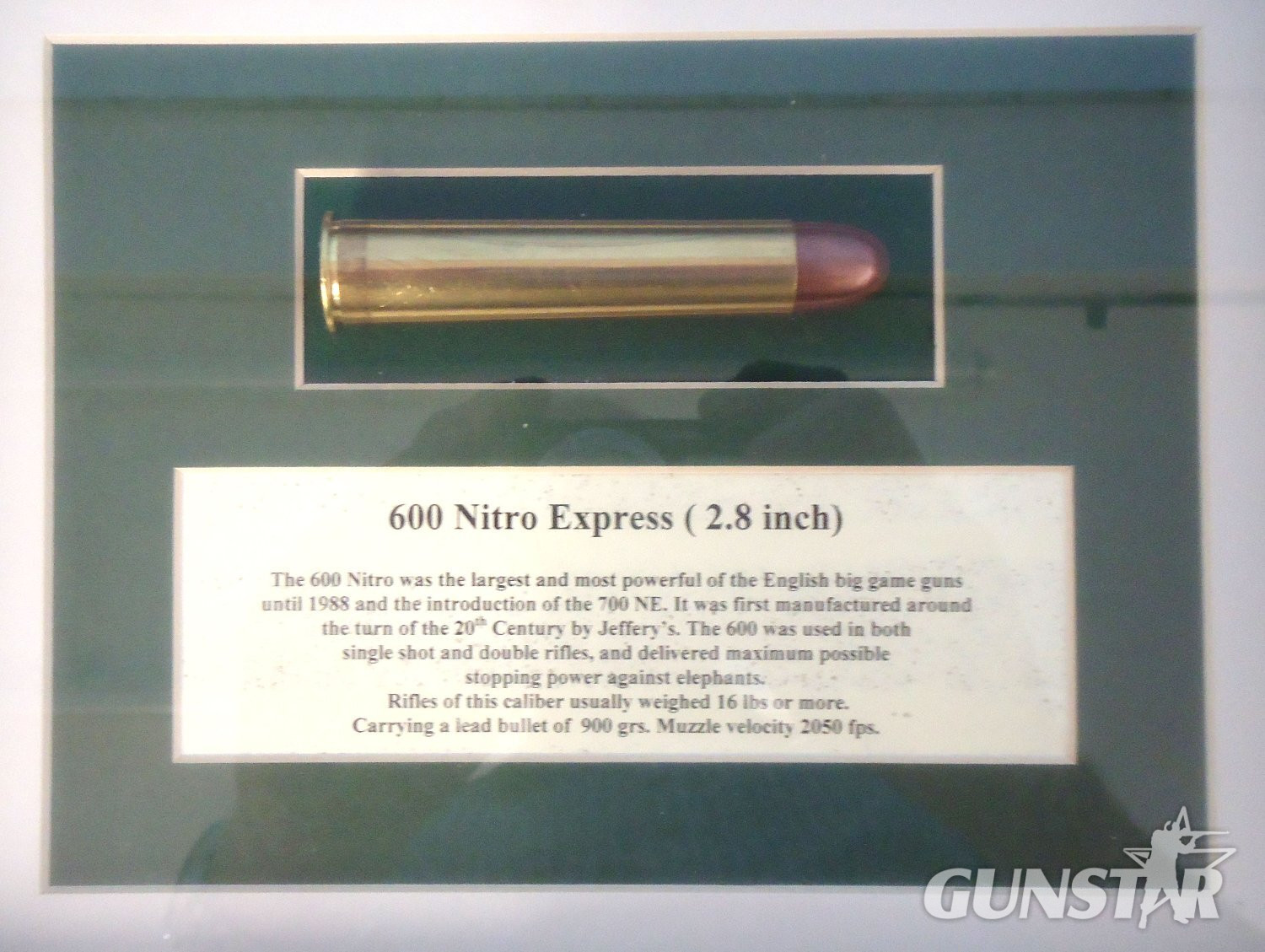 INERT DEACTIVATED. British, Pair of Wooden Framed Big Game Rounds, 500 Nitro Express & 600 Nitro Express. O 2407 INERT DEACTIVATED. British, Pair of Wooden Framed Big Game Rounds, 500 Nitro Express & 600 Nitro Express. O 2407 Various Other Ammunition