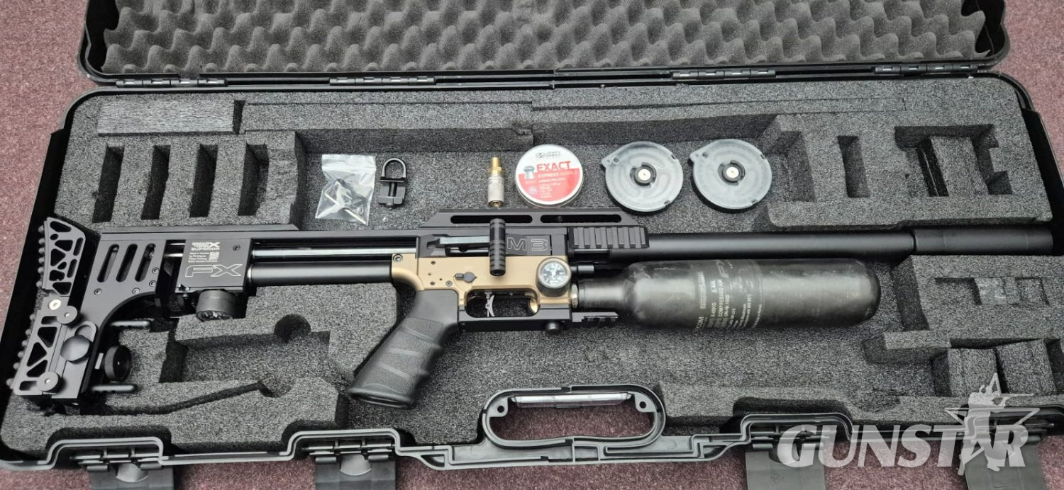 FX Airguns Impact M3 Bronze .177 Like New! Plus Extras! .177 in 