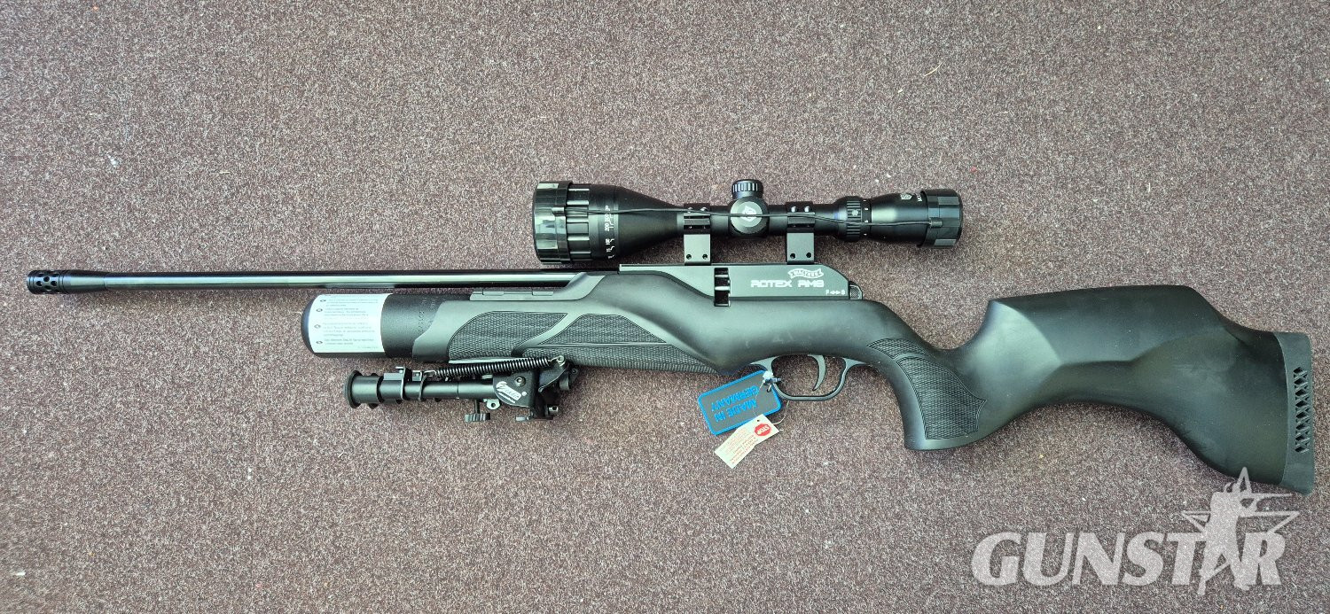 Walther Walther Rotex RM8 .177 Plus Filling Bottle, Scope, Bipod, Gun Bag, Full Kit like New! .177