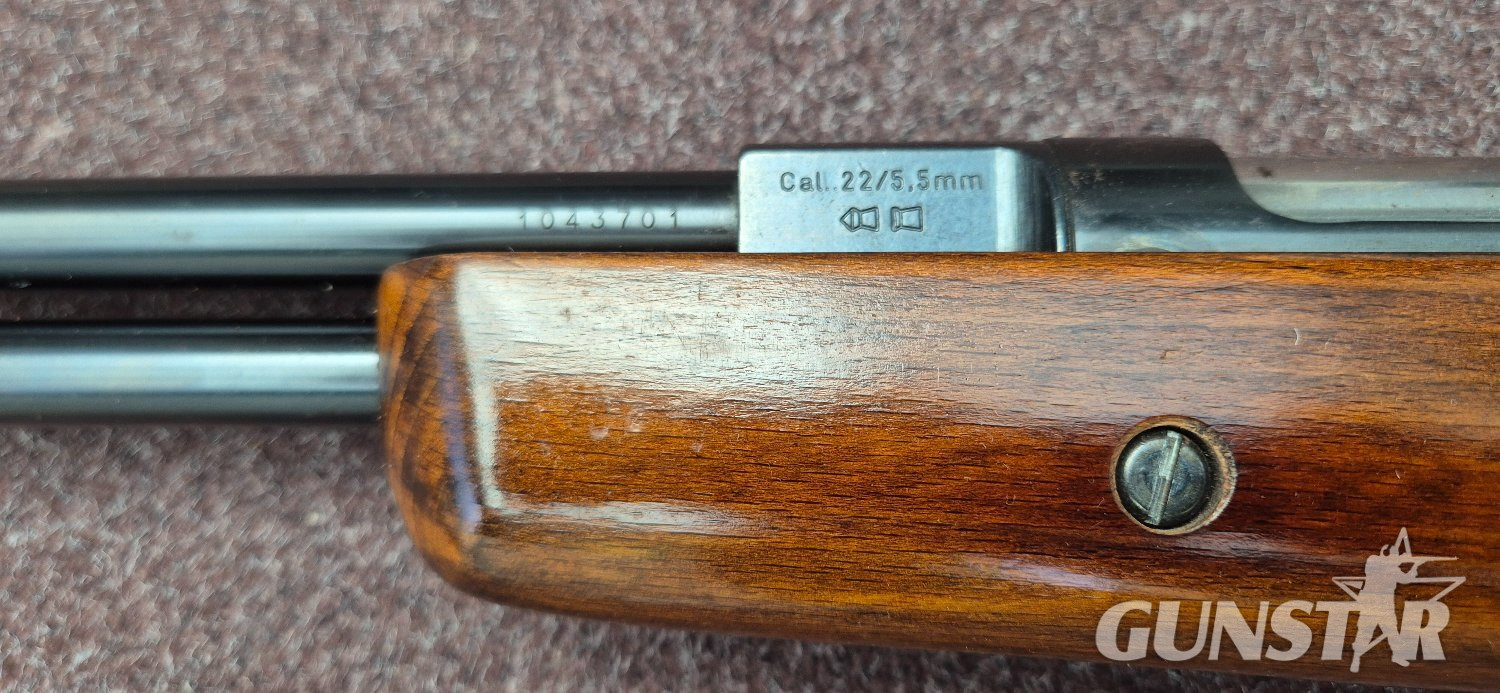 Weihrauch HW77 mk2 .22 25mm Piston version! Plus period gun bag! .22 - {CATEGORY}