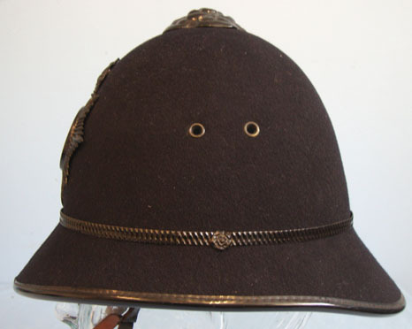 Manchester City Police Male Constable's/ Sergeant's 2 Panel Helmet With Night Pl Kings Crown Manchester City Police Male Constable's/ Sergeant's 2 Panel Helmet W Clothing