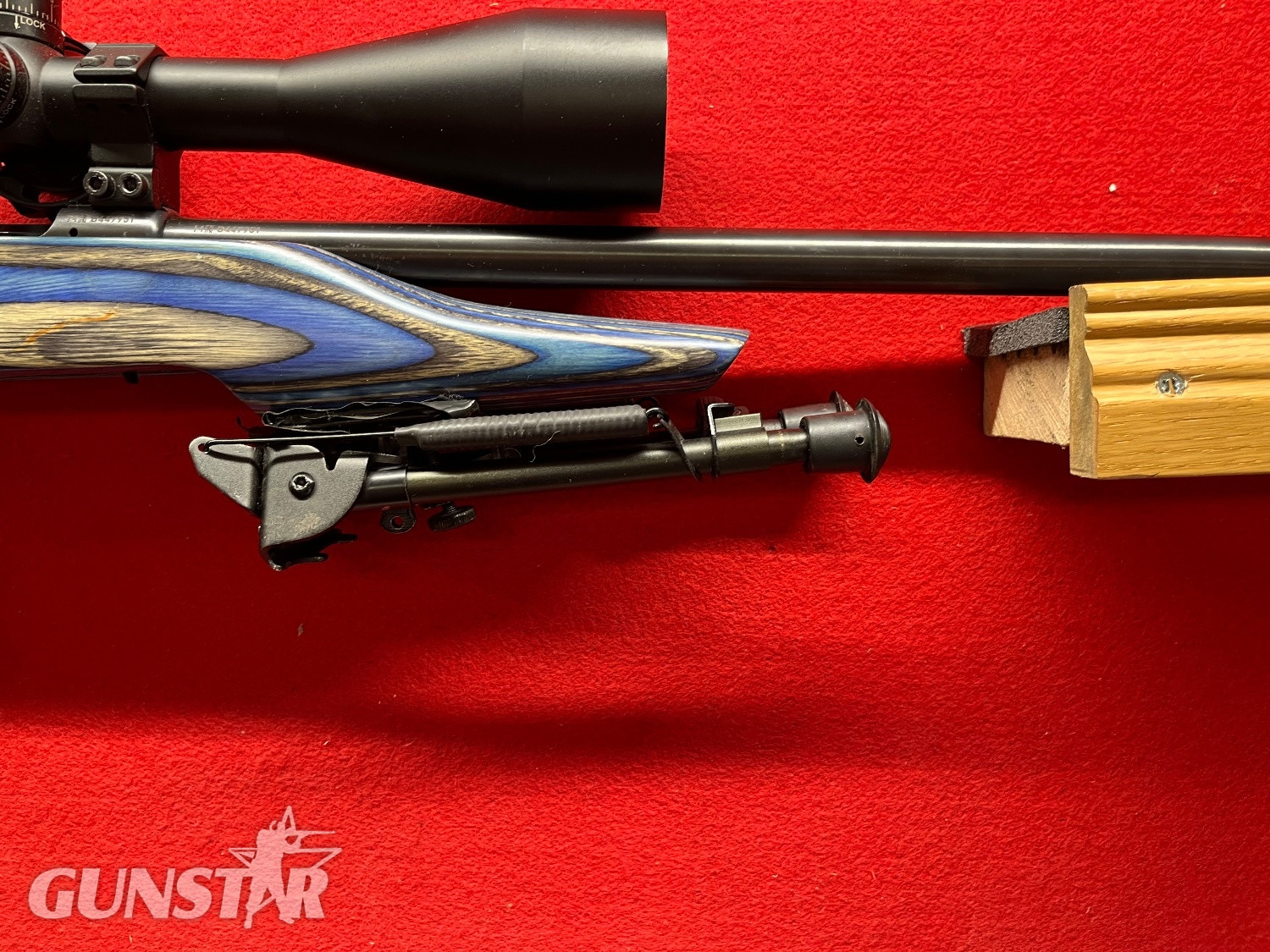  CZ 455 Blue Laminate Bolt Action .17 Rifle