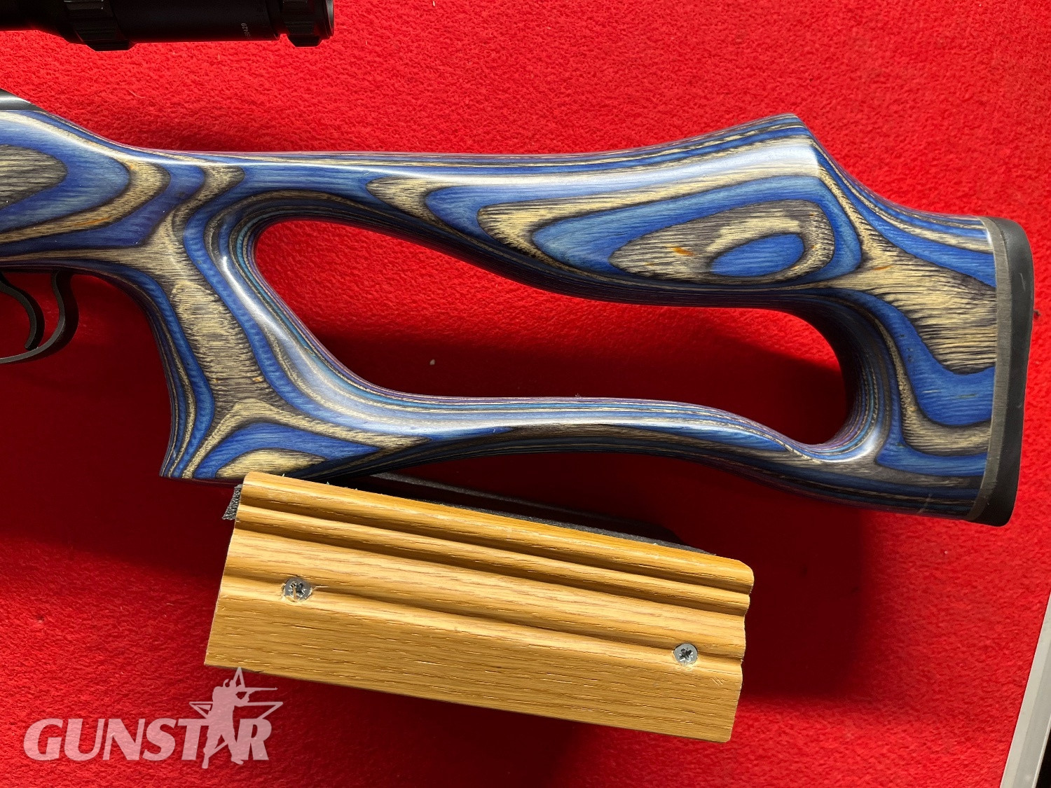 CZ 455 Blue Laminate Bolt Action .17 Rifle - {CATEGORY}