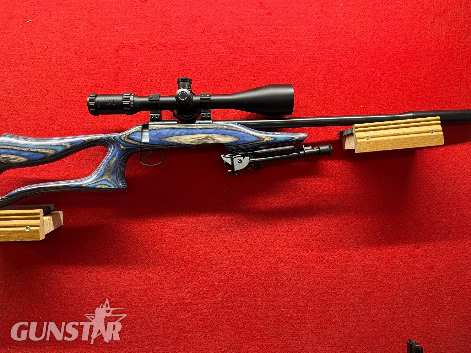 {CATEGORY} - CZ 455 Blue Laminate Bolt Action .17 Rifle