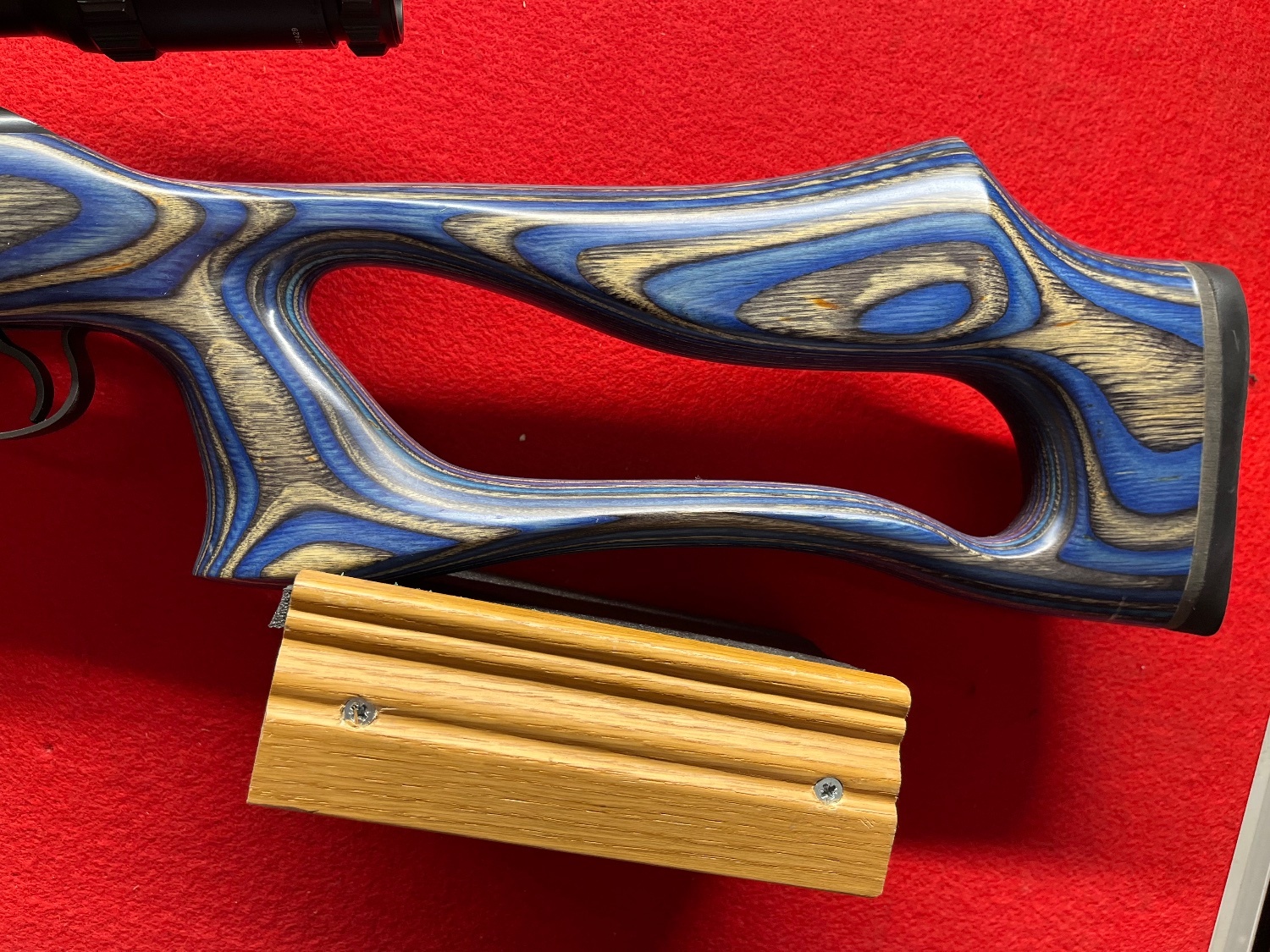 CZ 455 Blue Laminate Bolt Action .17 Rifle - {CATEGORY}