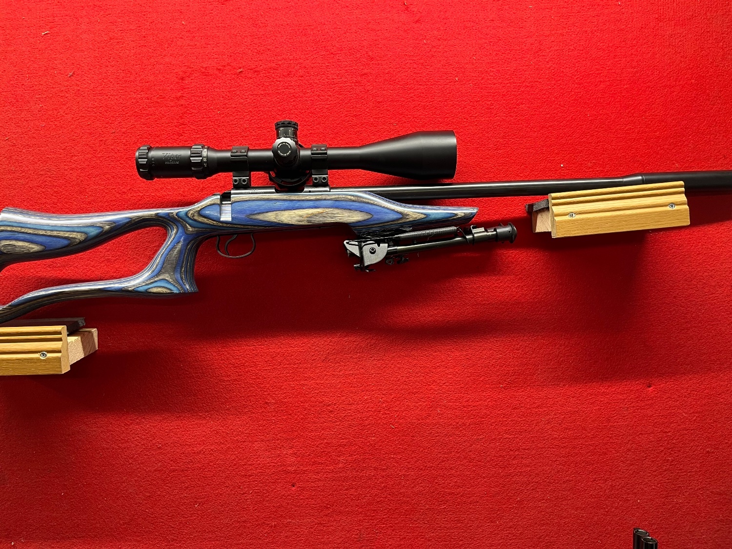 {CATEGORY} - CZ 455 Blue Laminate Bolt Action .17 Rifle