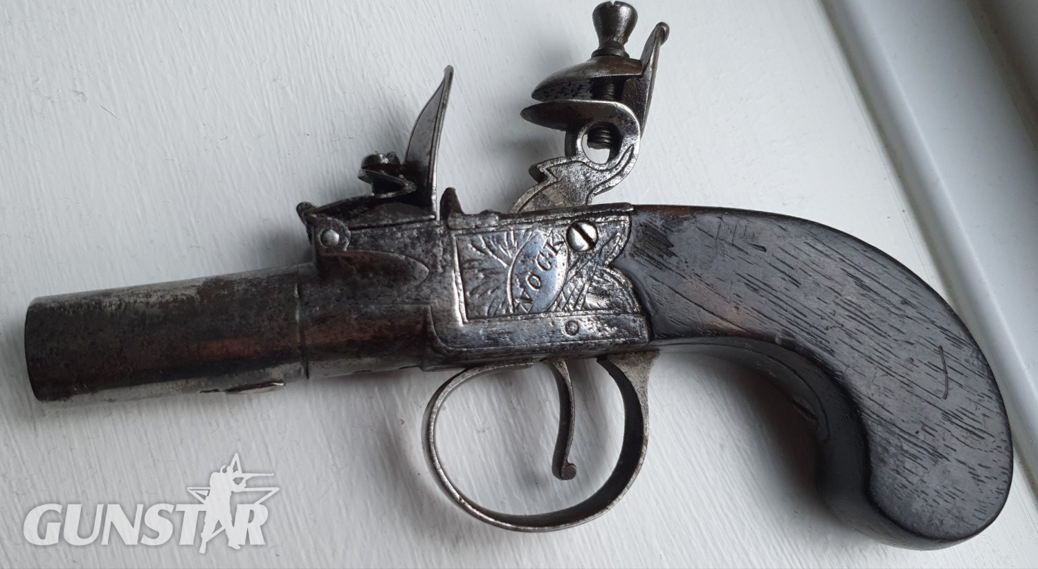 Henry Nock  Flintlock pocket pistol 50 Bore/gauge Single Shot 