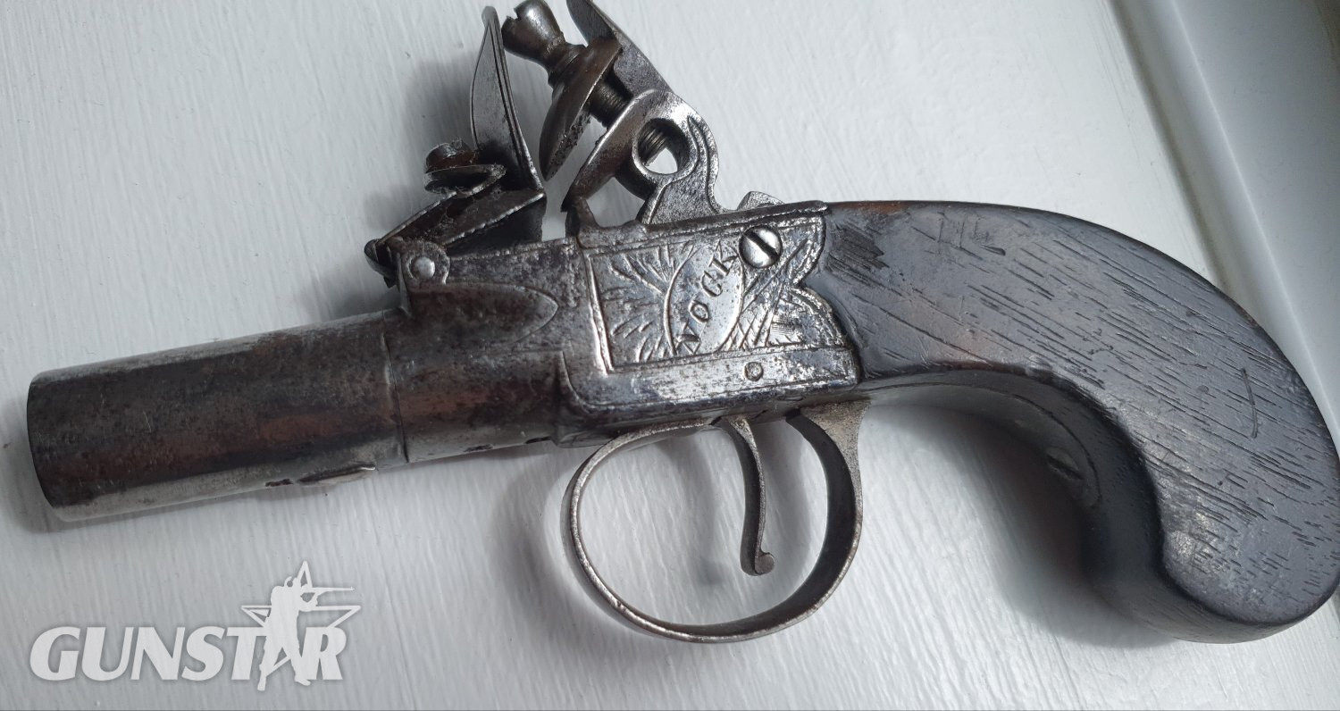 {CATEGORY} - Henry Nock  Flintlock pocket pistol 50 Bore/gauge Single Shot in 