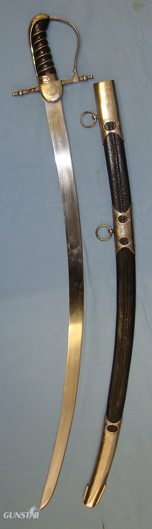  Early 20th Century / WW1 Era Imperial German Field Artillery / Cavalry Sabre Form Sword Langet Regiment Marked ‘95’ (95th Regiment) & Scabbard. Sn 23484:106  Sword