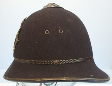 Kent Constabulary Police Male Constable's/ Sergeant's 2 Panel Helmet With Night  Kings Crown Kent Constabulary Police Male Constable's/ Sergeant's 2 Panel Helmet Clothing