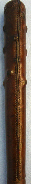 Early, Circa 20th Century Leather Covered Truncheon, over 'Hob Nails'. Early, Circa 20th Century Leather Covered Truncheon, over 'Hob Nails'. Other Accessory