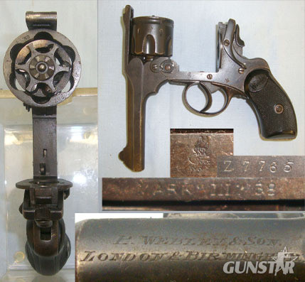  Webley & Scott MK3 .38 Revolver