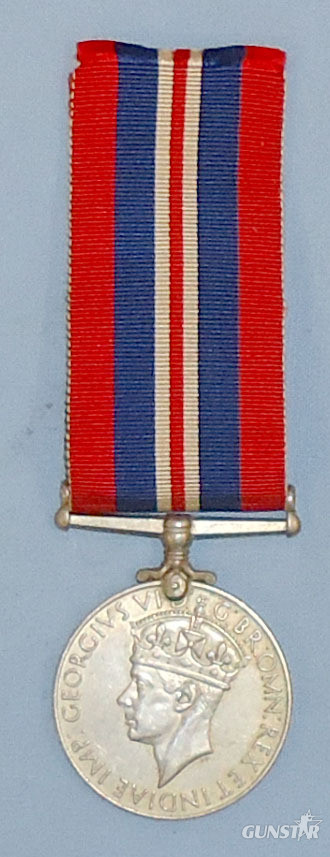  War Medal 1939–1945 with Ribbon. M 135. War Medal 1939–1945 with Ribbon. M 135. Antique & Militaria