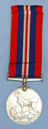 War Medal 1939–1945 with Ribbon. M 135. War Medal 1939–1945 with Ribbon. M 135. Antique & Militaria