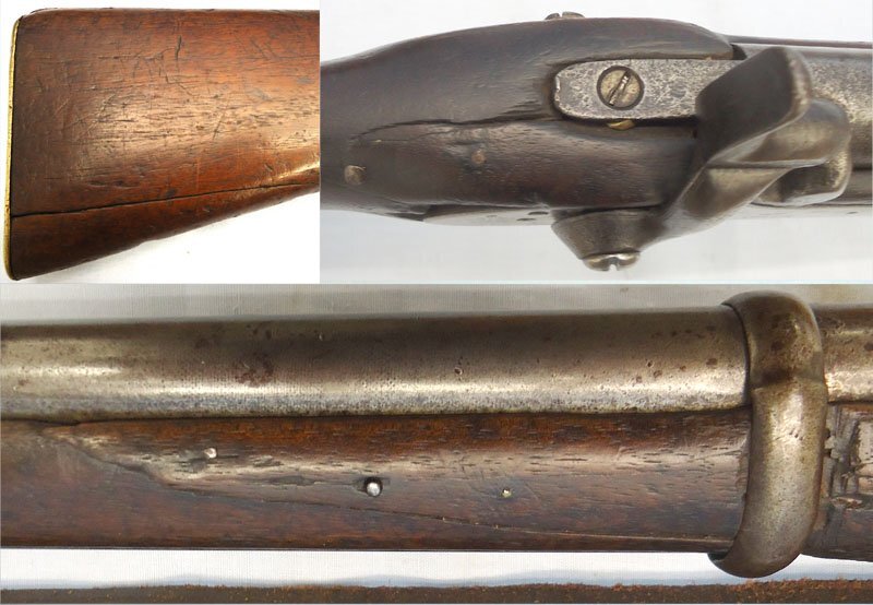  Tower Tower, 1857 Dated. Antique, Indian .577’’ Rifle Pattern 1853 Percussion Rifle Converted Post Mutiny to .65’’ Musket. Sn - 22879 Muzzleloader .65 Cal Muzzleloader Rifle