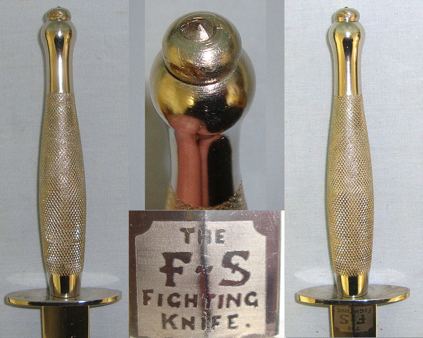 Cased Commemorative British WW2 Fairbairn Sykes 2nd Pattern FS Fighting Knife With ‘FS Fighting Knife’ Etched Blade. Sn 23285 Knive