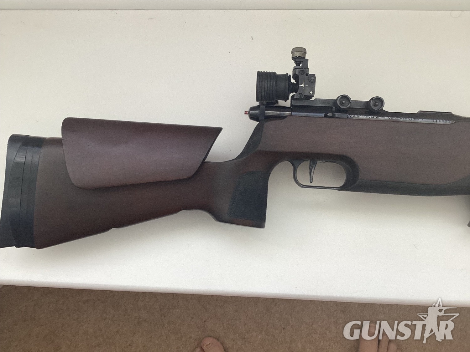 J.G. Anschütz .22 1807L left hand Left hand Bolt Action .22 Long Rifle (.22 LR) Rifle