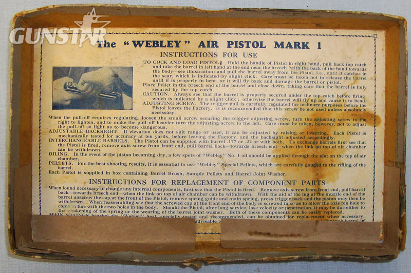  Webley & Scott MK1 .177