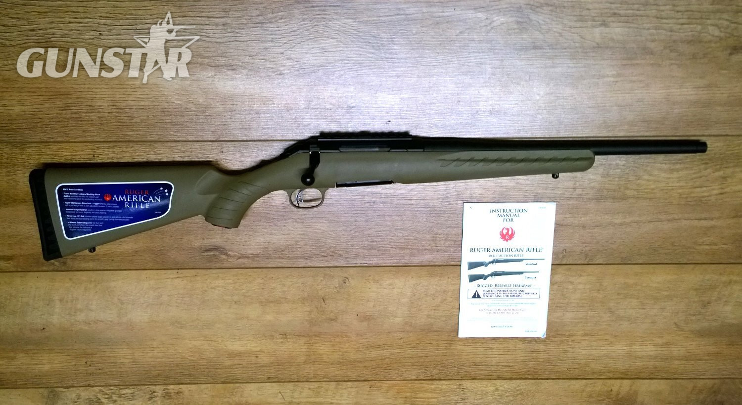 Ruger American Rifle Bolt Action 5.56x45mm NATO (.223 Remington) Rifle in 