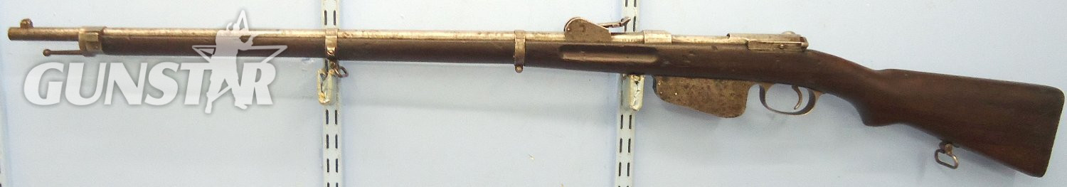 WW1 Era Austrian Steyr Mannlicher Model 1886 11x58mmR Obsolete Calibre Straight Pull Bolt Action Service Rifle. Sn - 23192 WW1 Era Austrian Steyr Mannlicher Model 1886 11x58mmR Obsolete Calibre Straight Pull Bolt Action Service Rifle. Sn - 23192 Bolt Action Obsolete Rifle - {CATEGORY}