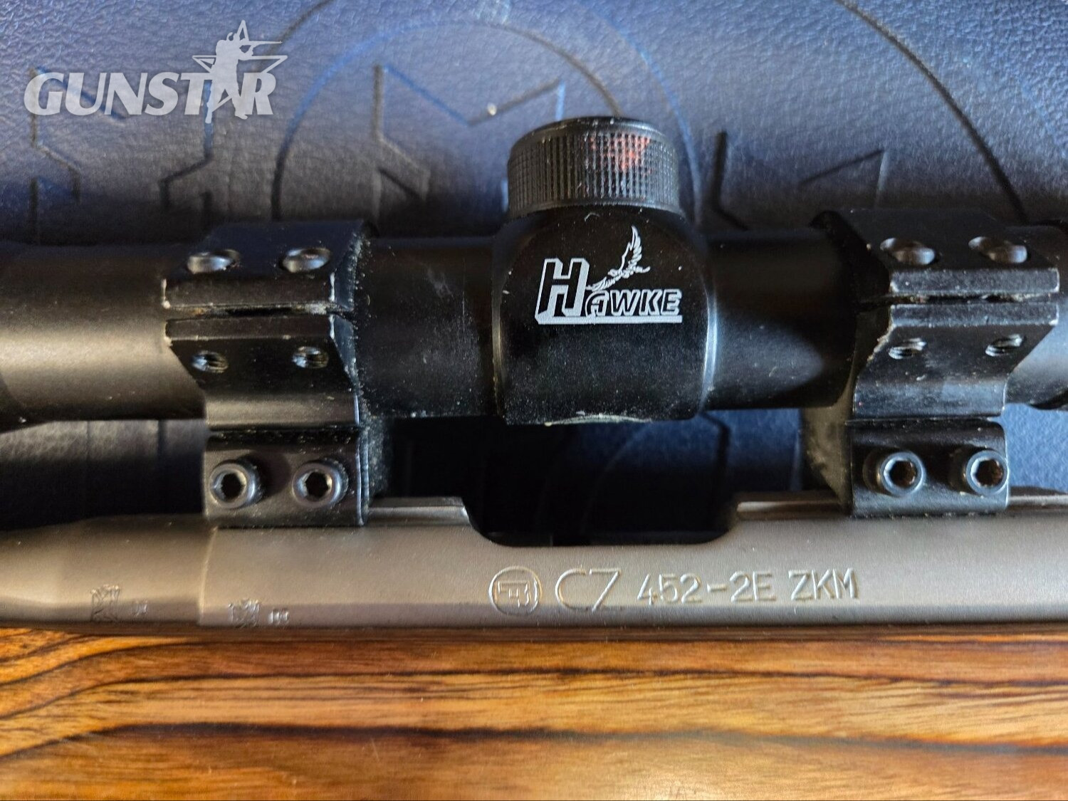  CZ 452-2E-ZKM Semi-Auto .22 Long Rifle (.22 LR) Rifle
