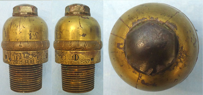  INERT DEACTIVATED. Rare British Boer War Period 1900 Dated 15 Pounder Mark V, Breach Loading Horse Field Gun Shrapnel Shell. - O 1954 INERT DEACTIVATED. Rare British Boer War Period 1900 Dated 15 Pounder Mark V, Breach Loading Horse Field Gun Shrapnel Shell. - O 1954  Other Ammunition