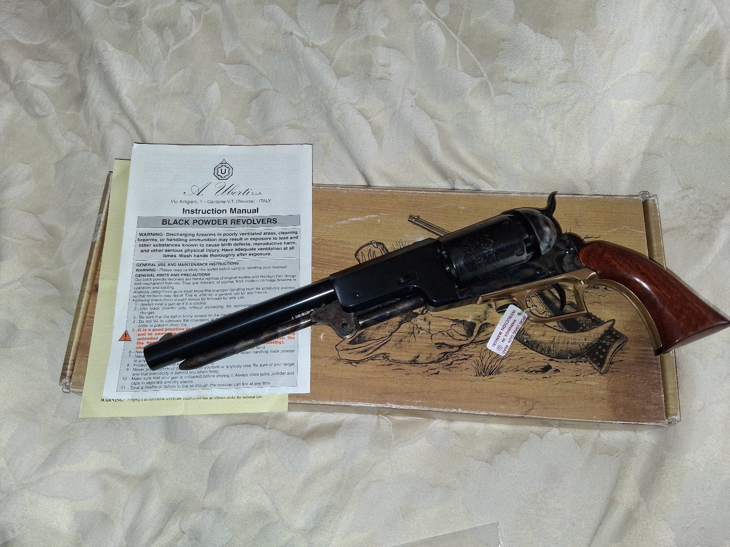 A.Uberti Walker  - Blank Firing