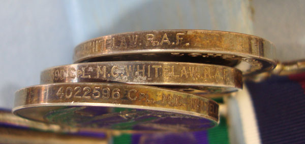  Court Mounted, Group Of 3 X British Medals to X4022596 Cpl M.C. Whitelaw R.A.F. Court Mounted, Group Of 3 X British Medals to X4022596 Cpl M.C. Whitelaw R.A.F.  Other Accessory