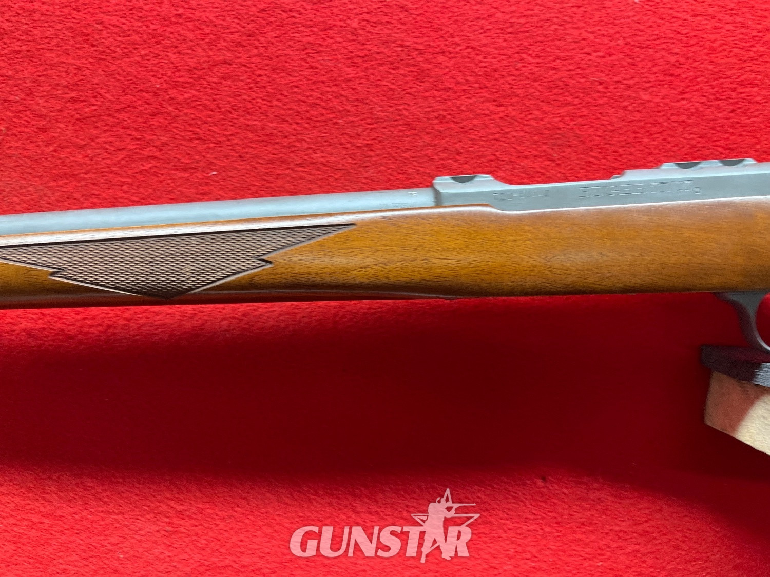 Ruger M77 Bolt Action .17 Winchester Super Magnum Rifle 
