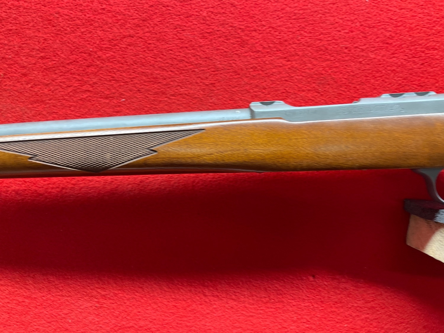 Ruger M77 Bolt Action .17 Winchester Super Magnum Rifle 