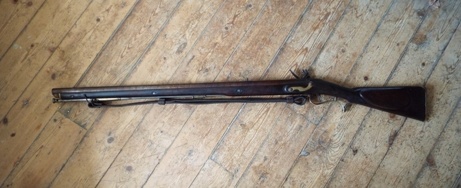 Baker Seven grooved Baker rifle .62 Cal Muzzleloader Muzzleloader 