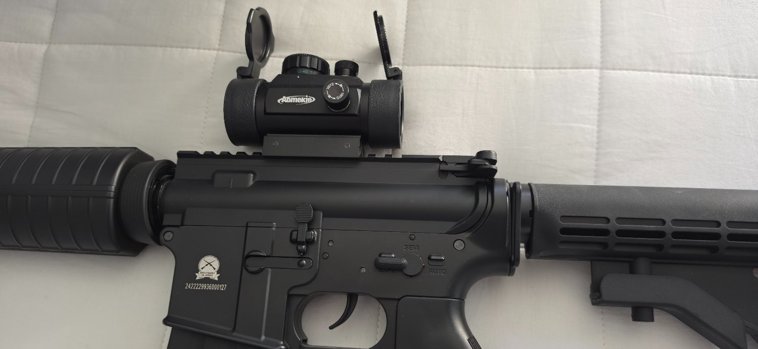  Lee Enfield M4A1 Carbine With Red Dot Sight 4.5mm