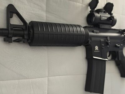Lee Enfield M4A1 Carbine With Red Dot Sight 4.5mm