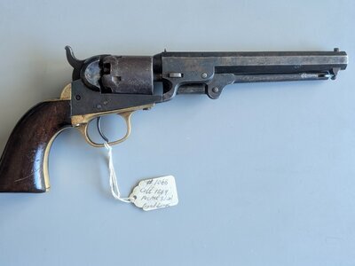 Colt 1849 Navy Pocket Revolver in .31 calibre .31 Revolver
