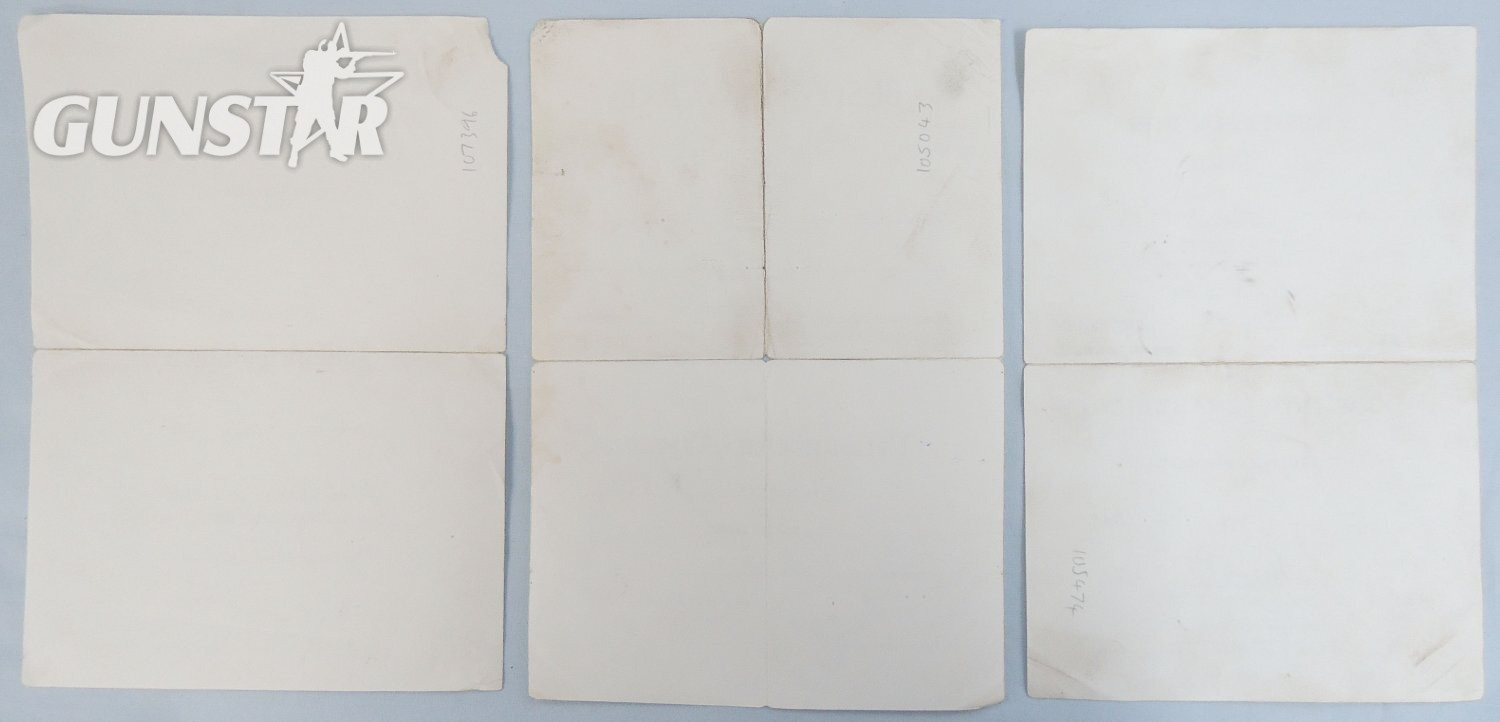  A Group of Three Dated Nazi WWII Peronalised Certificates to Acting Servicemen. N 186. A Group of Three Dated Nazi WWII Peronalised Certificates to Acting Servicemen. N 186. Antique & Militaria