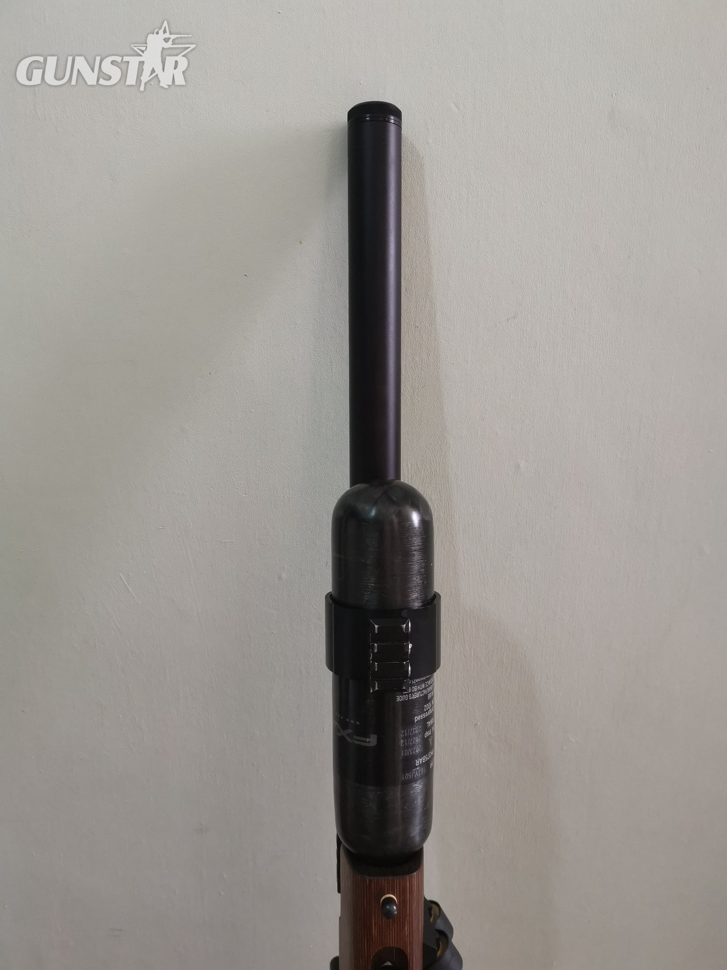 FX KING AIR RIFLE WITH GRS BROWN LAMINATE STOCK  FX KING .22 - {CATEGORY} in 
