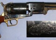 MASSIVE FRAME**Quality Uberti Colt Model 1847 ‘USMR’ (United States Mounted Rifles) 'Walker’s Dragoon' .44 Calibre Single Action Percussion Revolver With Colour Case Hardened Action & Cylinder Scene**UK/EU 2026 DEACTIVATION MOVING PARTS**D 5993 deactivated revolver None Revolver