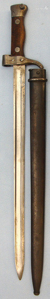 French Mannlicher Berthier M1892 2nd Pattern Artillery Carbine Bayonet And Match Bayonet in 